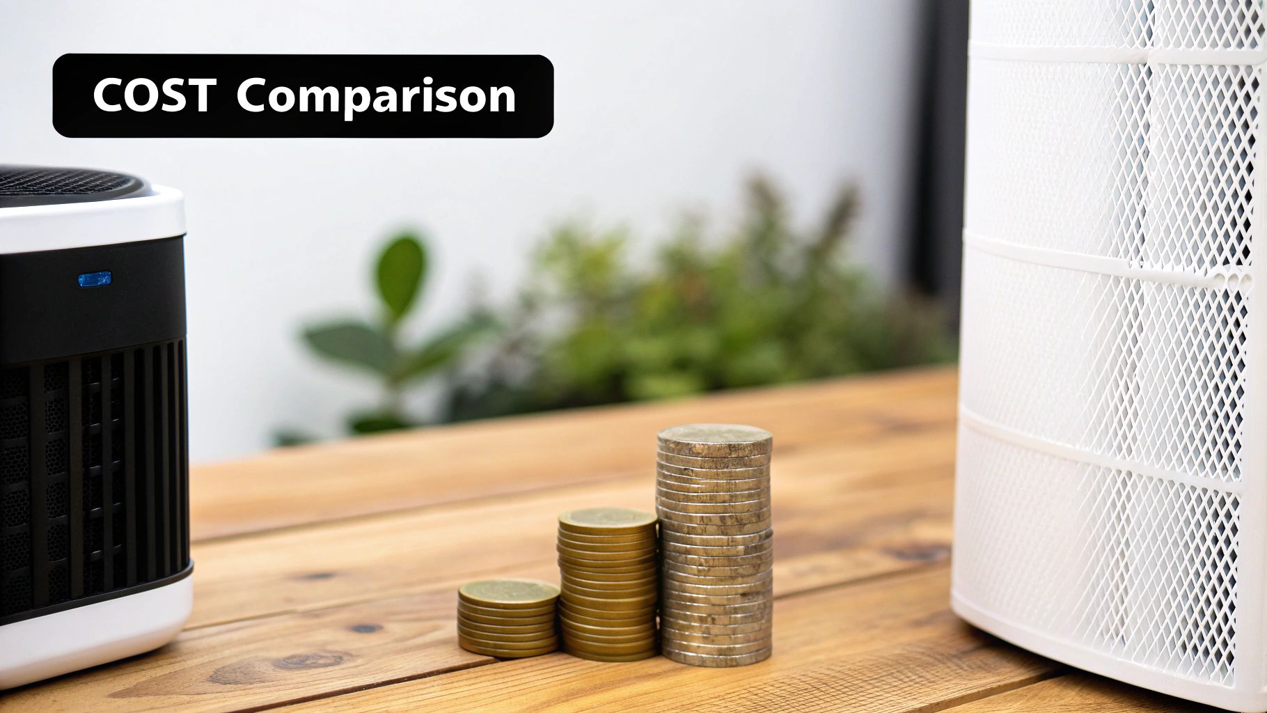 Air Purifier vs Air Filter cost comparison