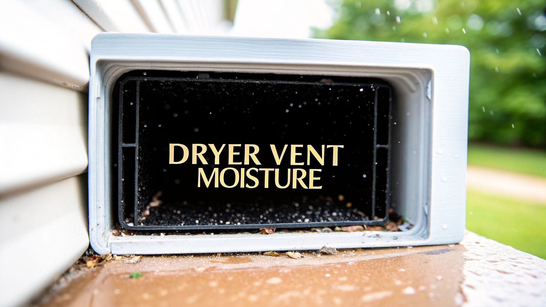 Your Guide to Dryer Vent Moisture Build Up