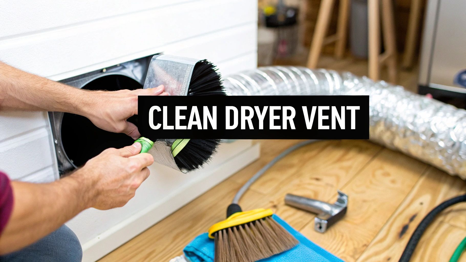 How to Clean a Dryer Vent Duct A Practical Homeowner's Guide