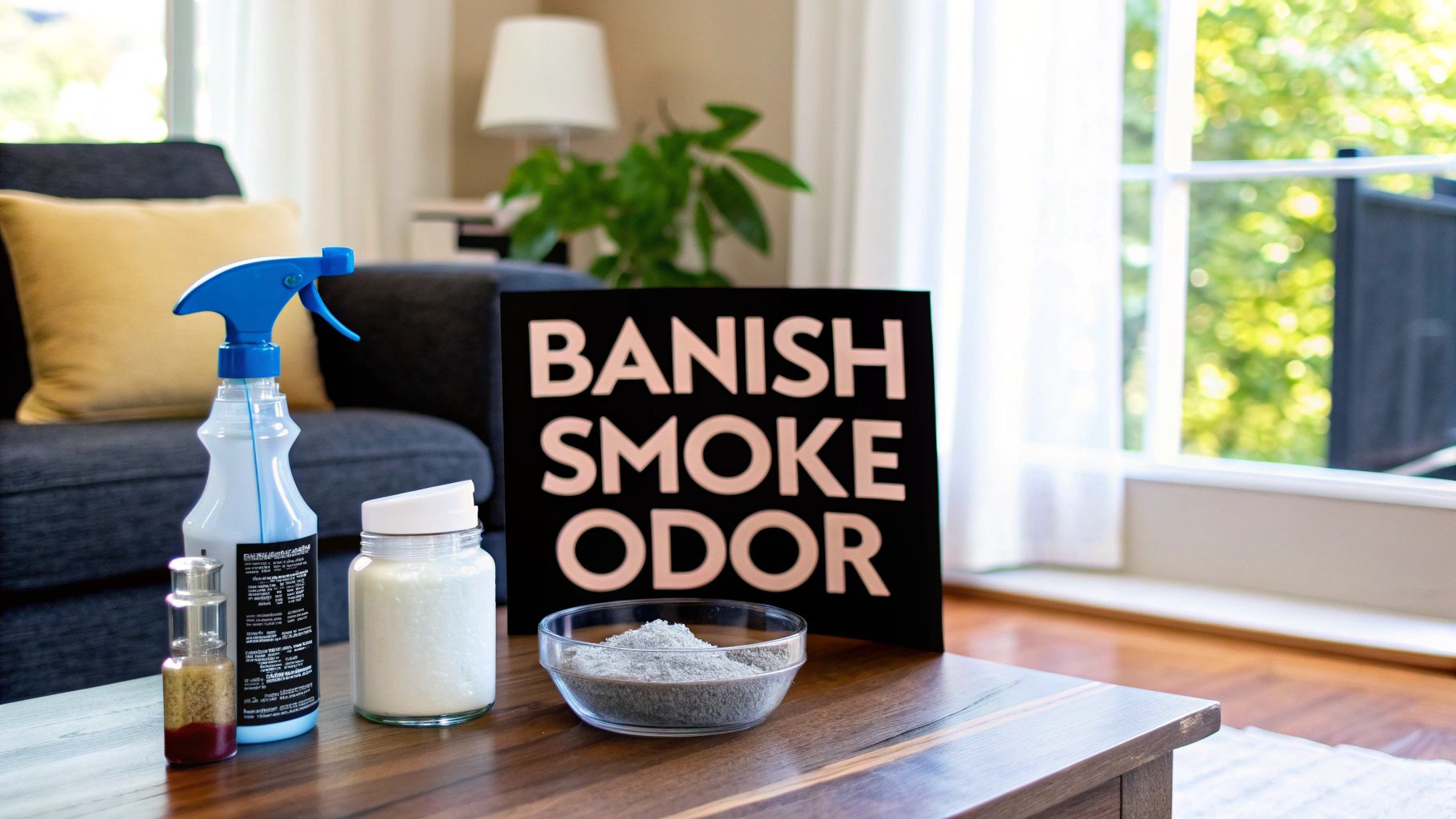 How to Remove Smoke Smell for Good