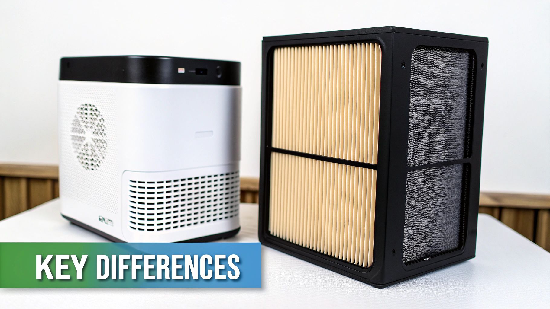 Air Purifier vs Air Filter performance