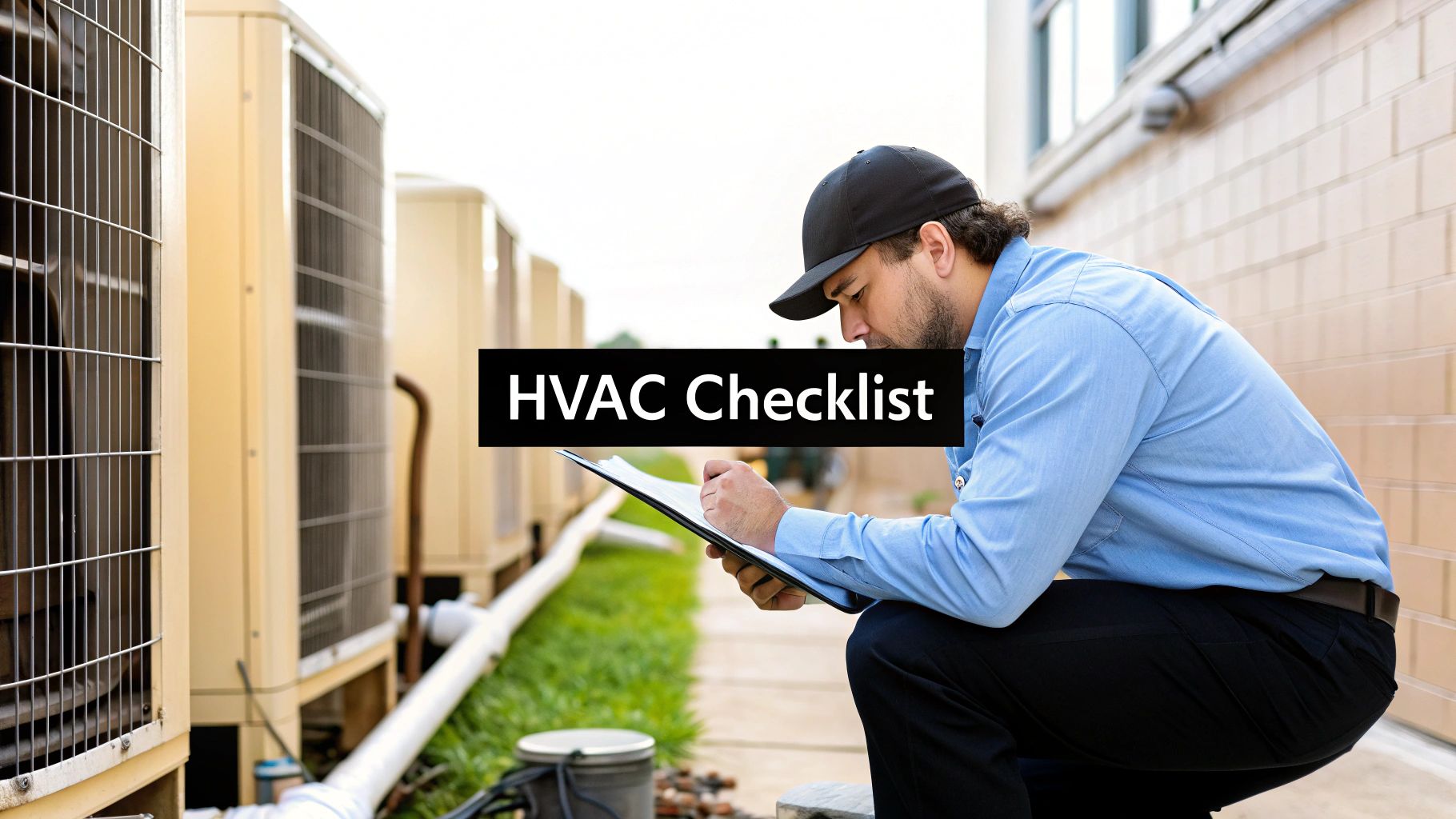 commercial hvac maintenance checklist: 8 essential steps
