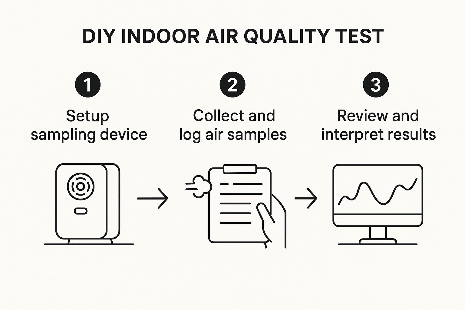 Indoor Air Quality Assessment DIY Infographic
