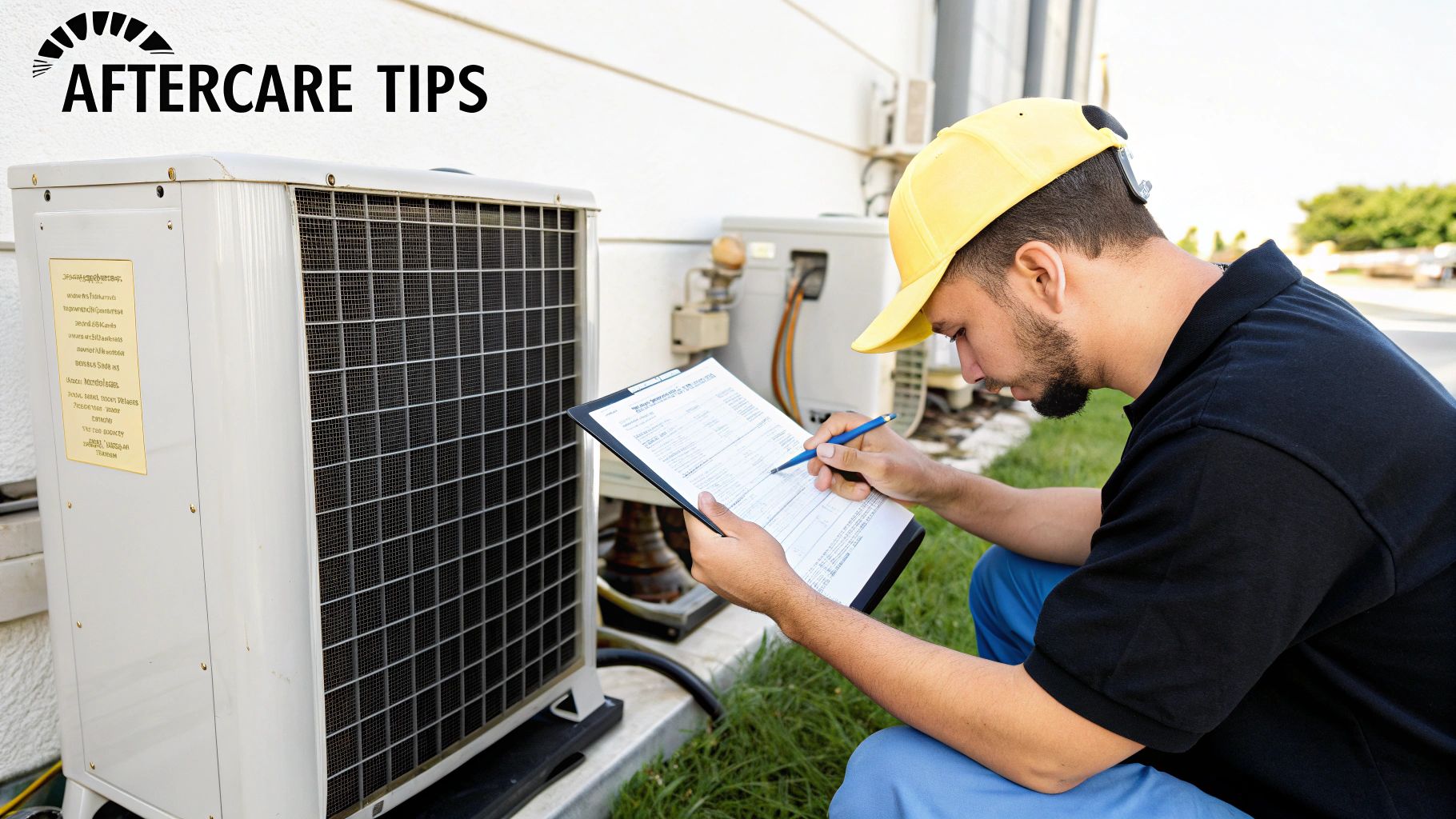 HVAC Coil Cleaning Inspection