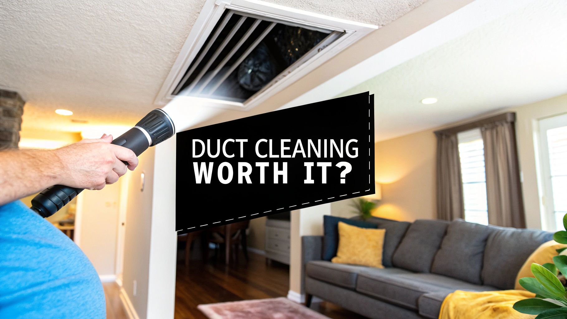 Is Cleaning Ducts Worth It? A Homeowner's Guide