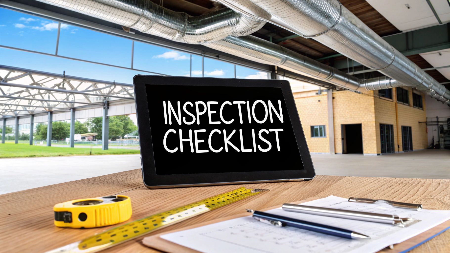 Commercial property Inspection Checklist