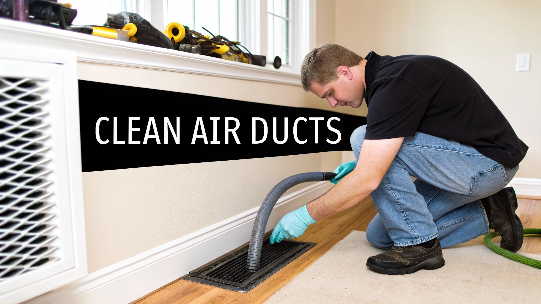How to Clean Air Ducts at Home