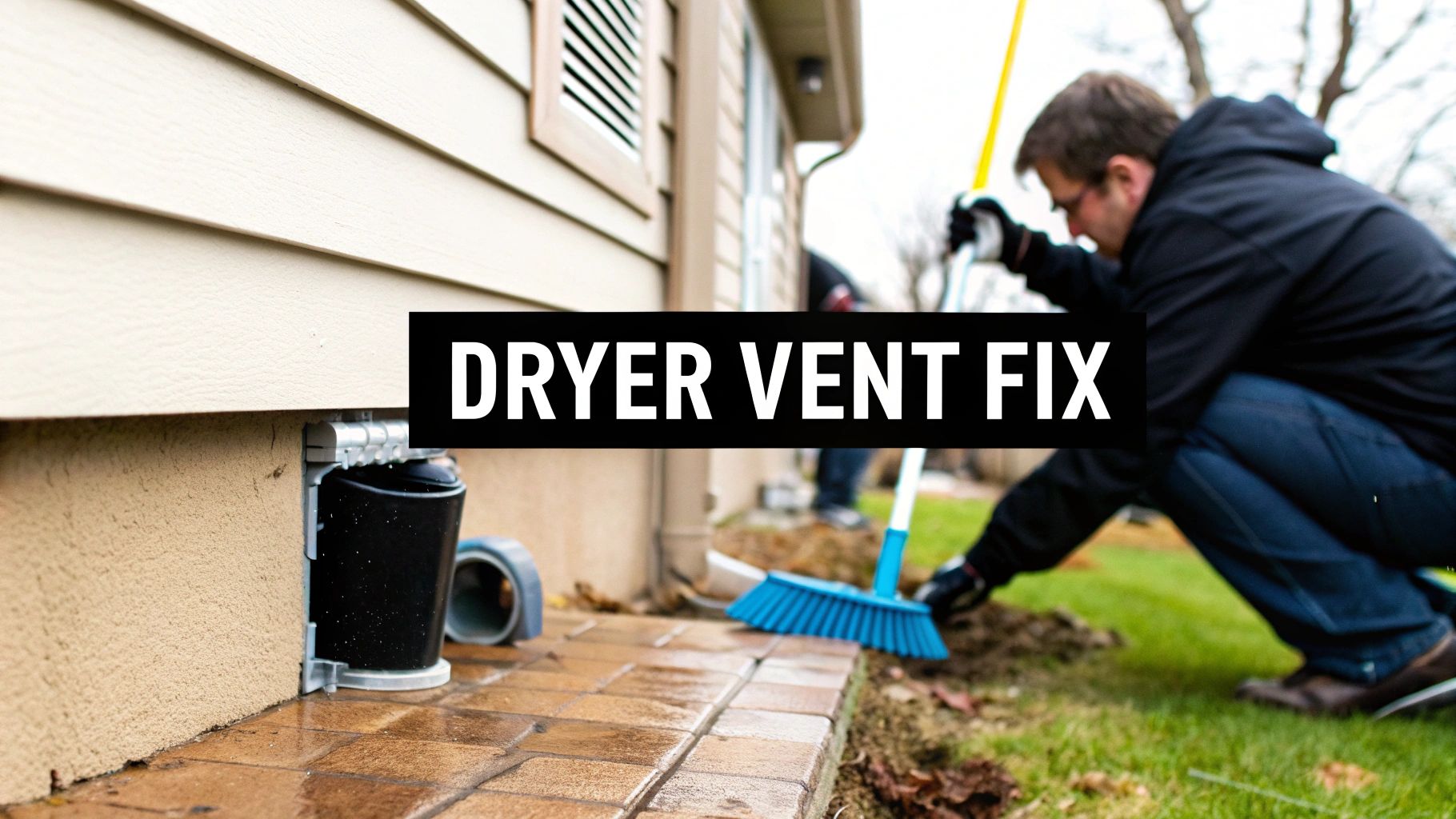 How to Fix Water in Dryer Vent