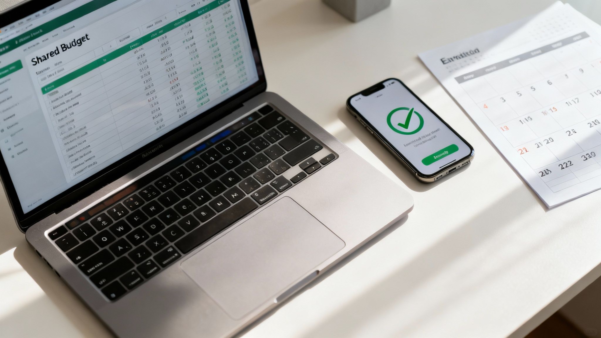 A person at a desk analyzing charts and graphs on a laptop, symbolizing active budget management.