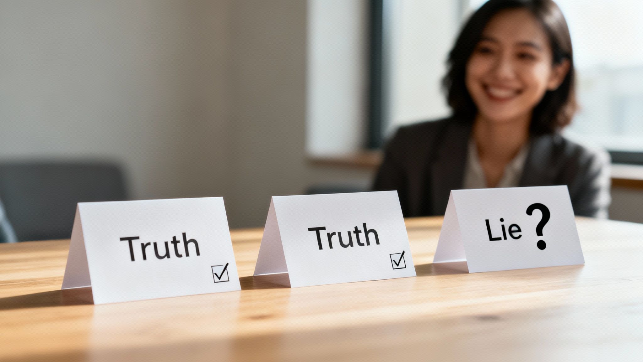 Two Truths and a Lie