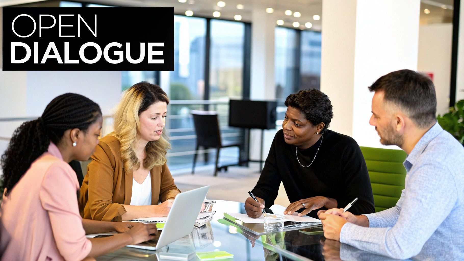Clear Communication and Transparent Leadership