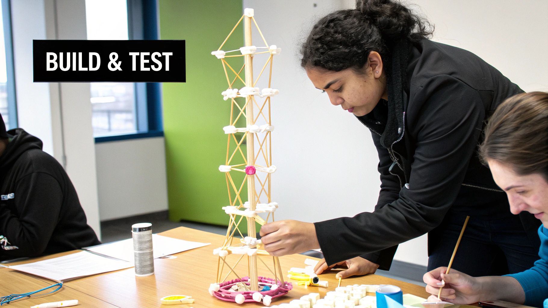 Marshmallow Tower Challenge