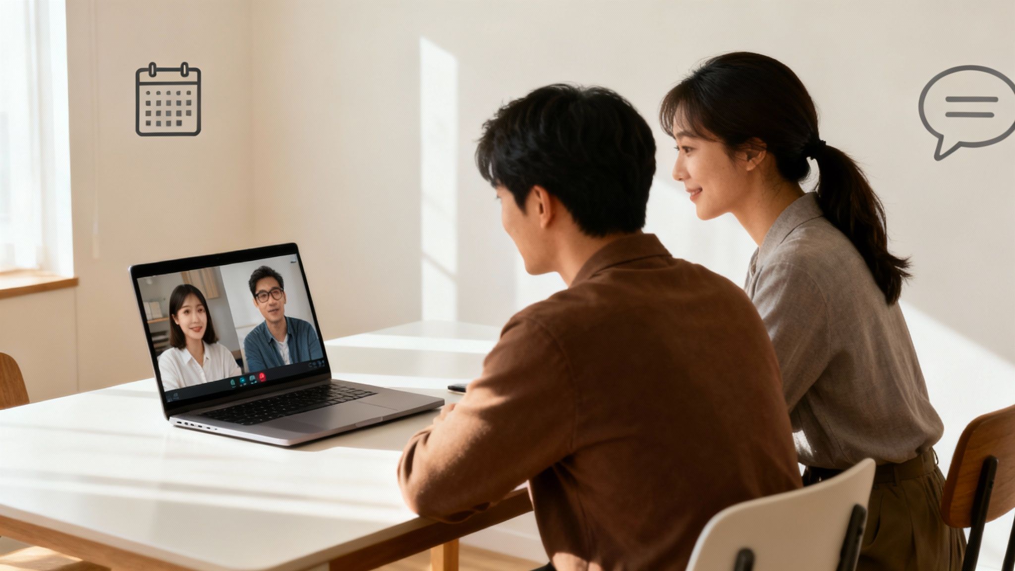 Screenshot from https://be-there.co