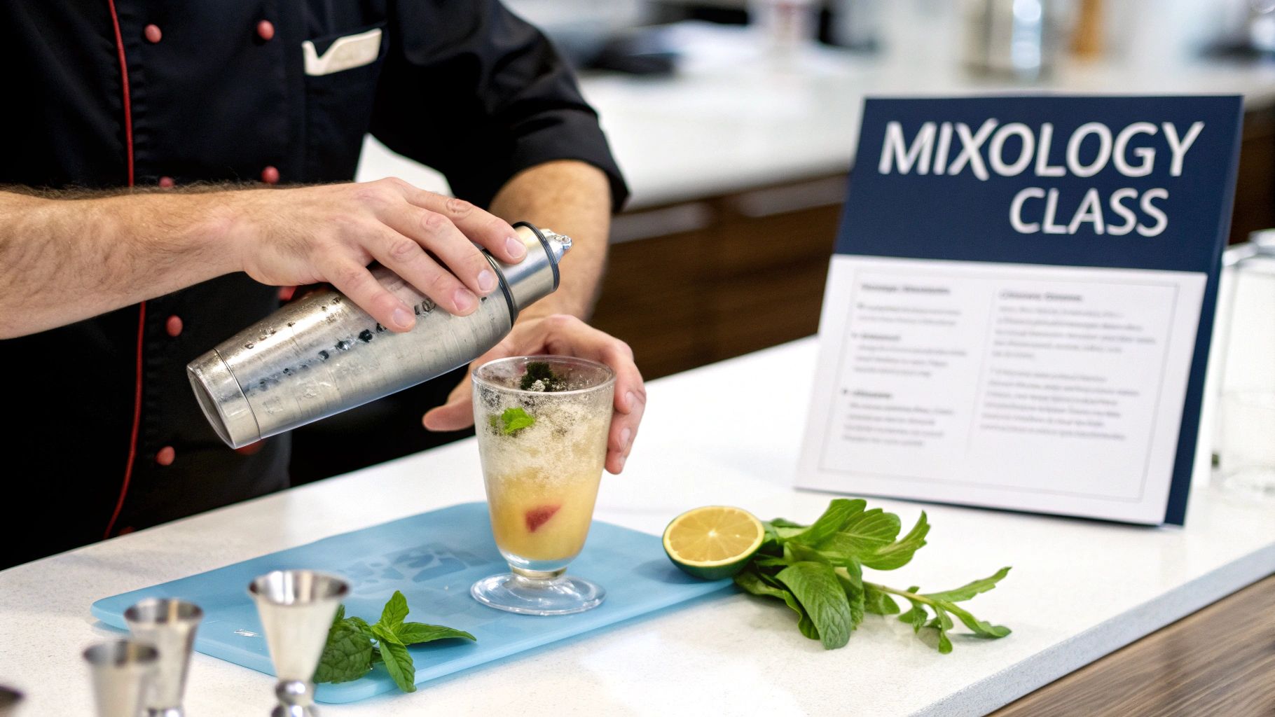 Virtual Cooking or Mixology Class