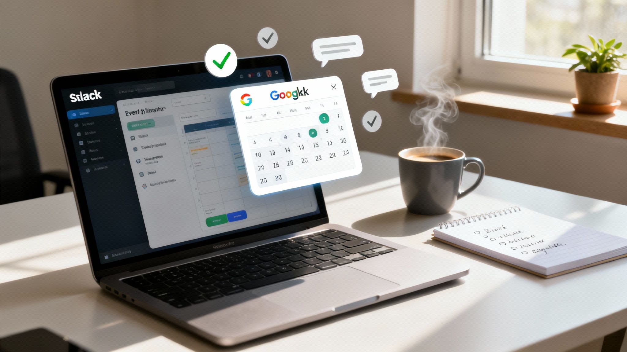 How to Event Plan Like a Pro In Slack and Google Calendar