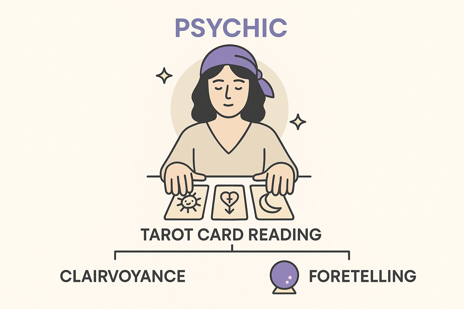 Infographic about psychic in victoria