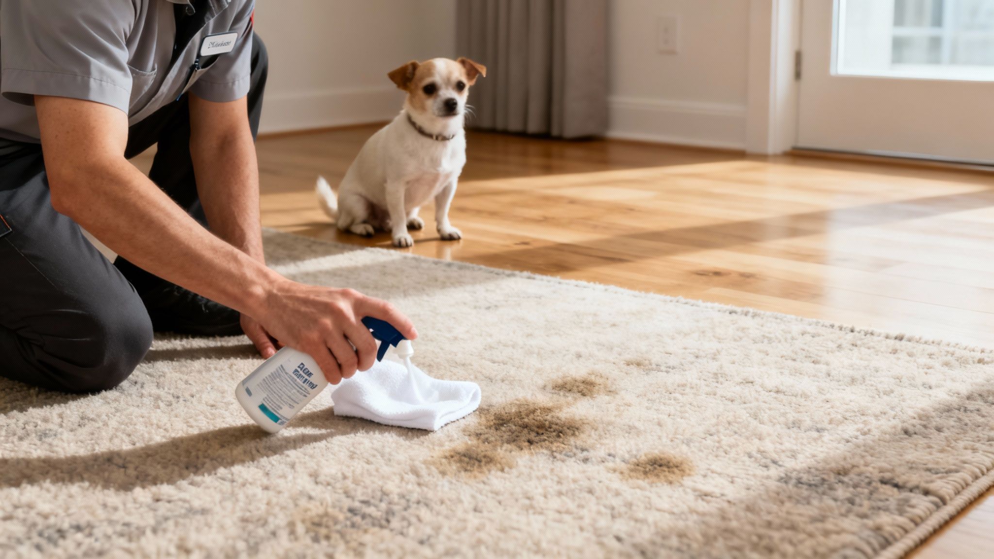 A professionally cleaned light-coloured sofa in a Vancouver home
