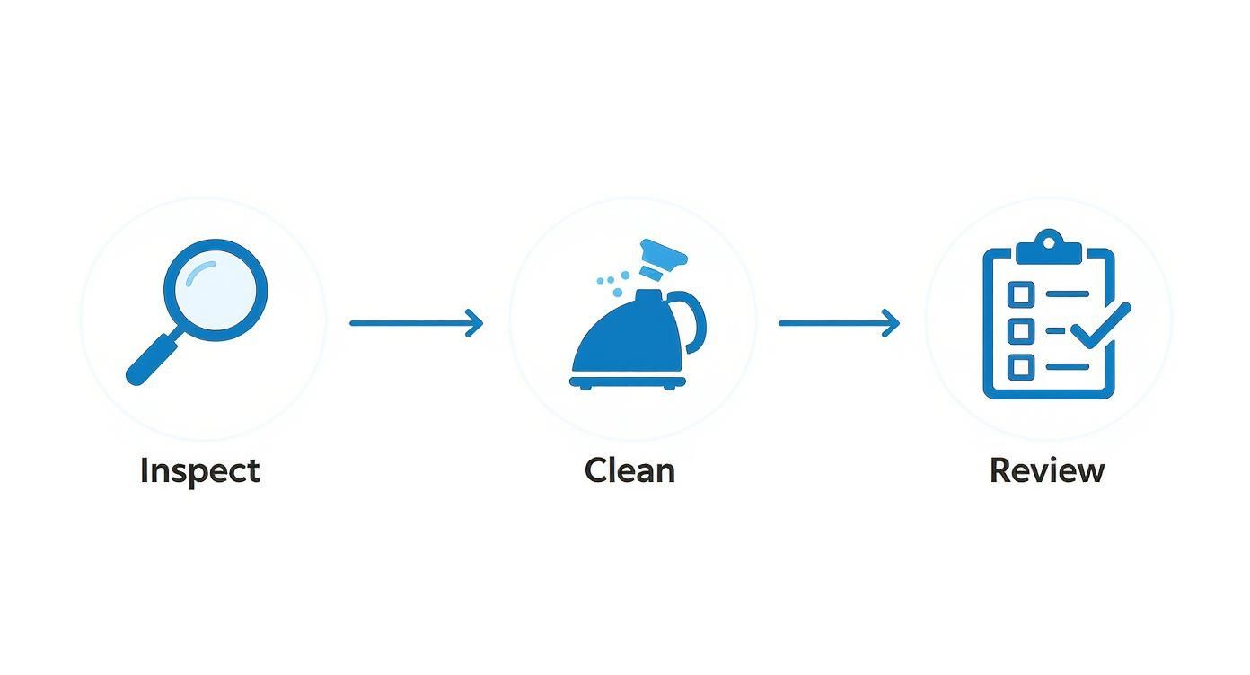 Infographic about carpet cleaning service vancouver