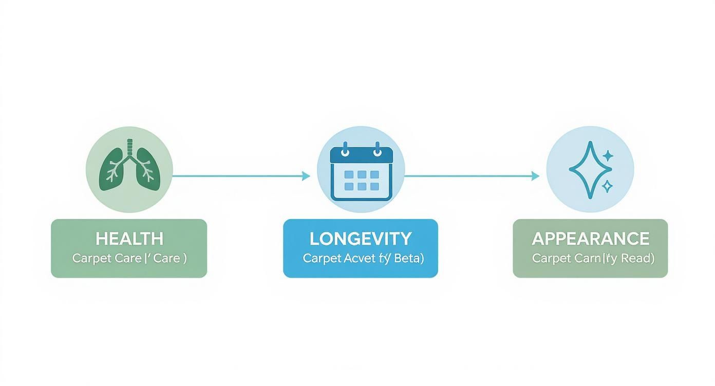 Infographic about carpet cleaning in vancouver bc