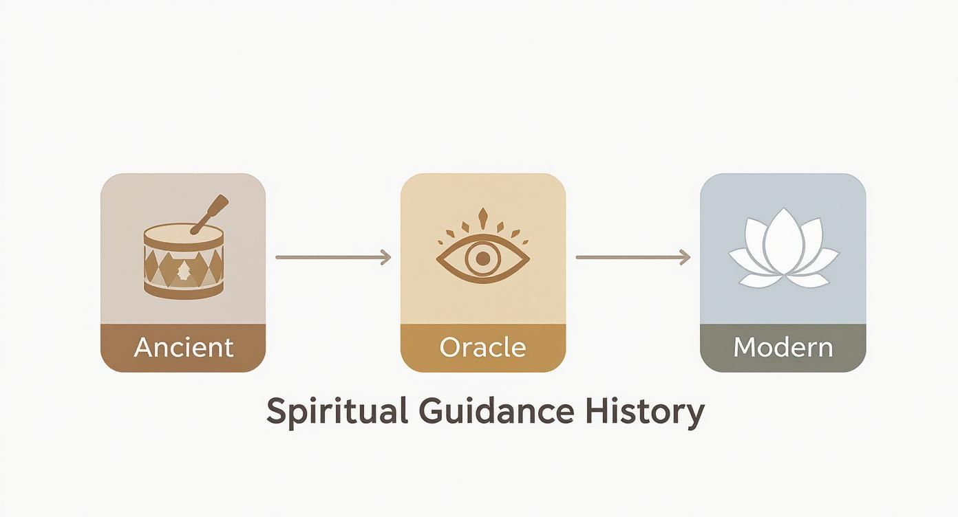 Infographic about what is spiritual guidance