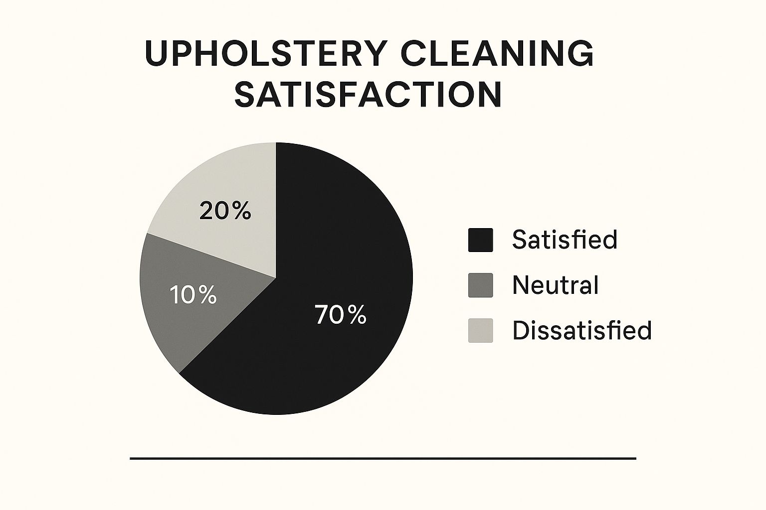 Infographic about upholstery cleaning services near me