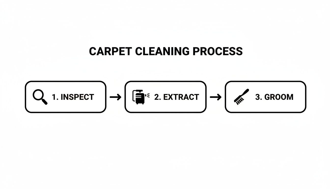 Infographic about carpet cleaning in vancouver bc