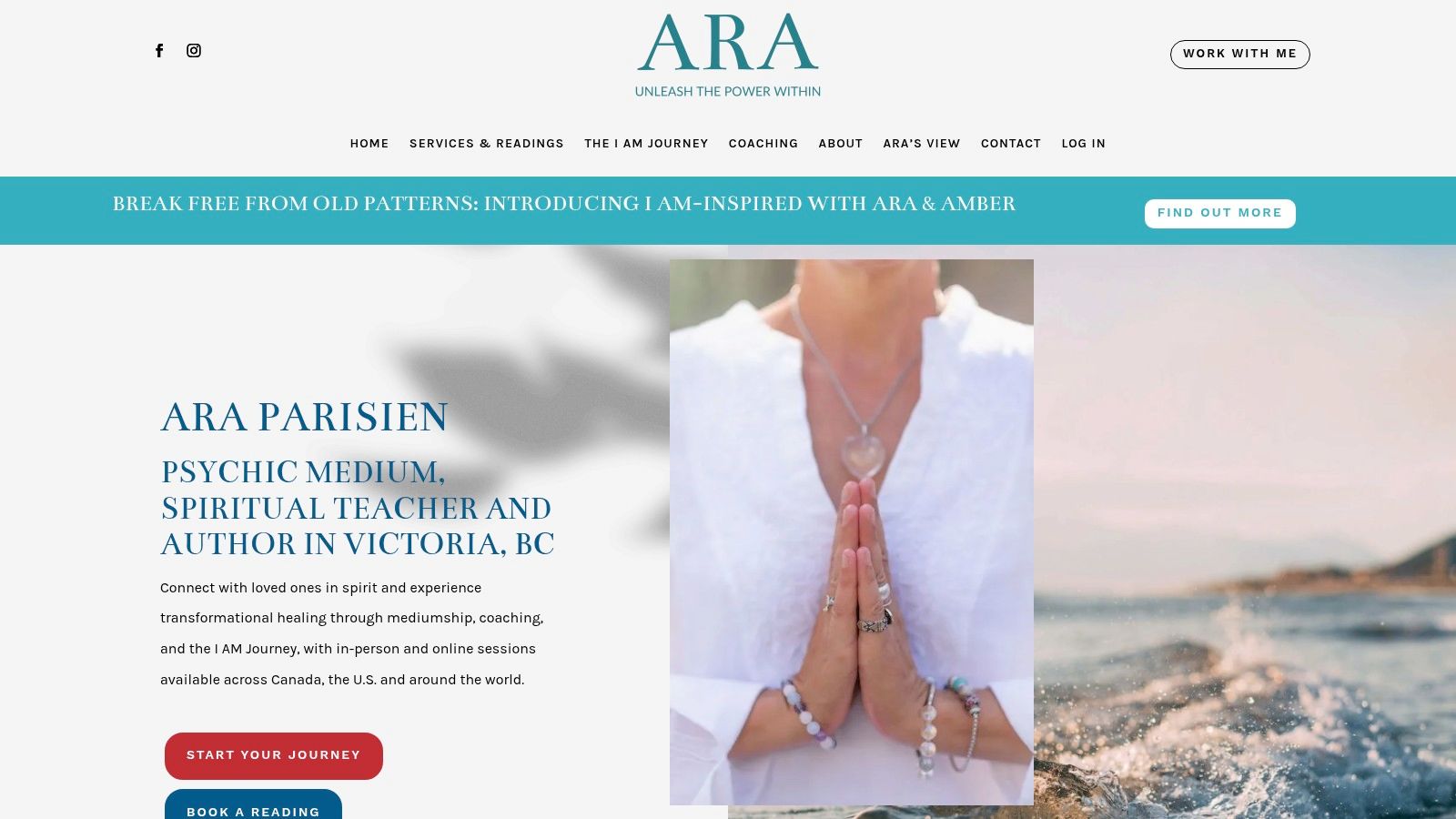 Ara Parisien (Psychic Medium, Teacher)