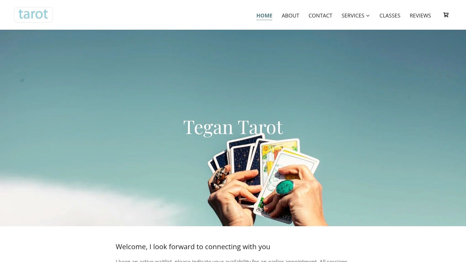 Tarot Readings by Tegan (Vancouver; online-first)