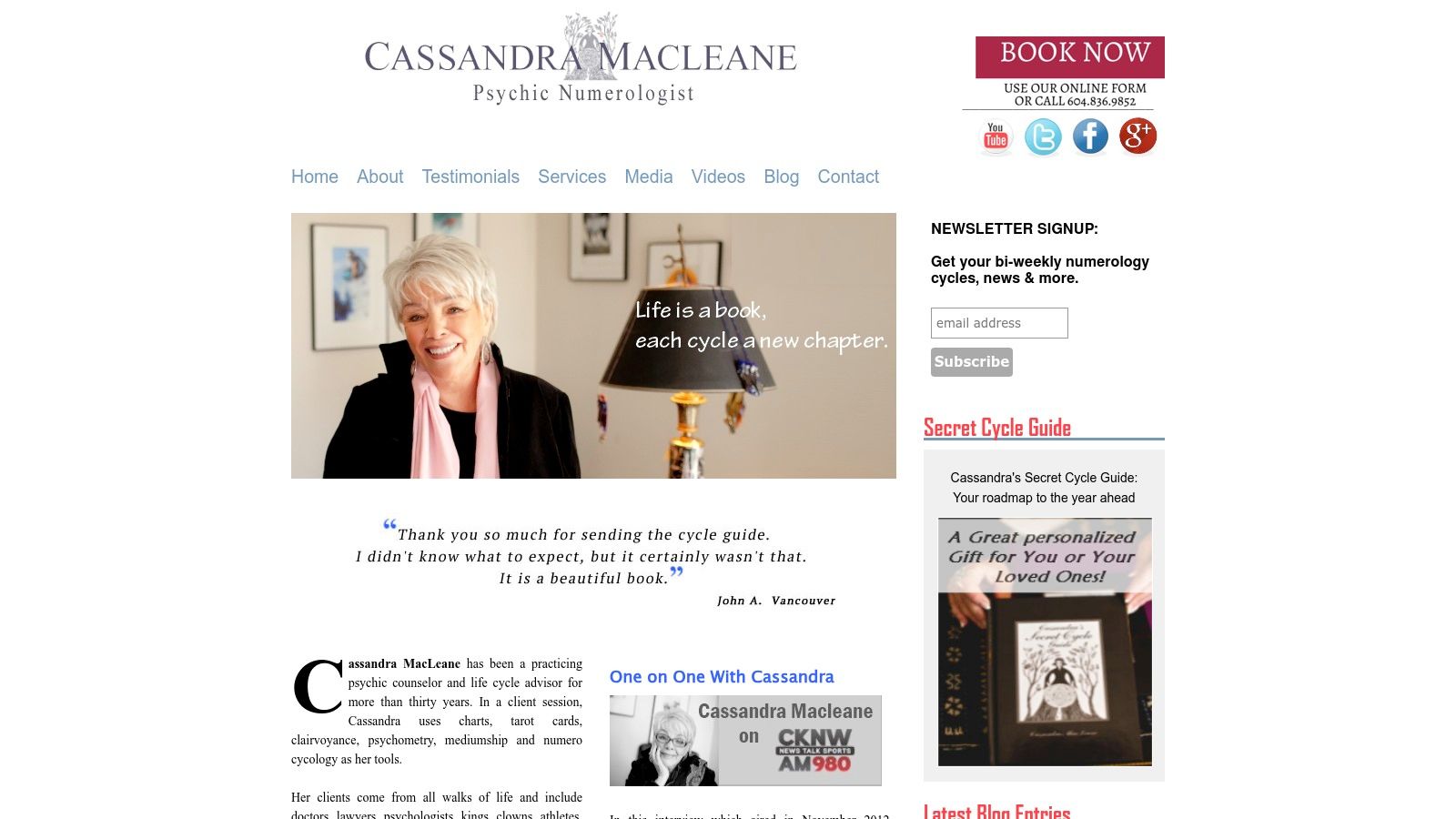 Cassandra MacLeane – Official site