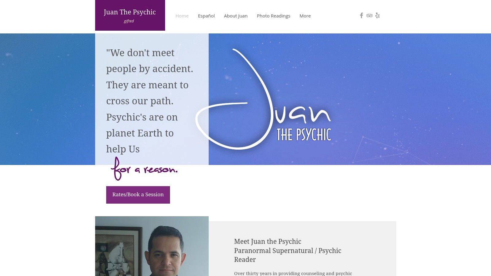 Juan The Psychic — Vancouver
