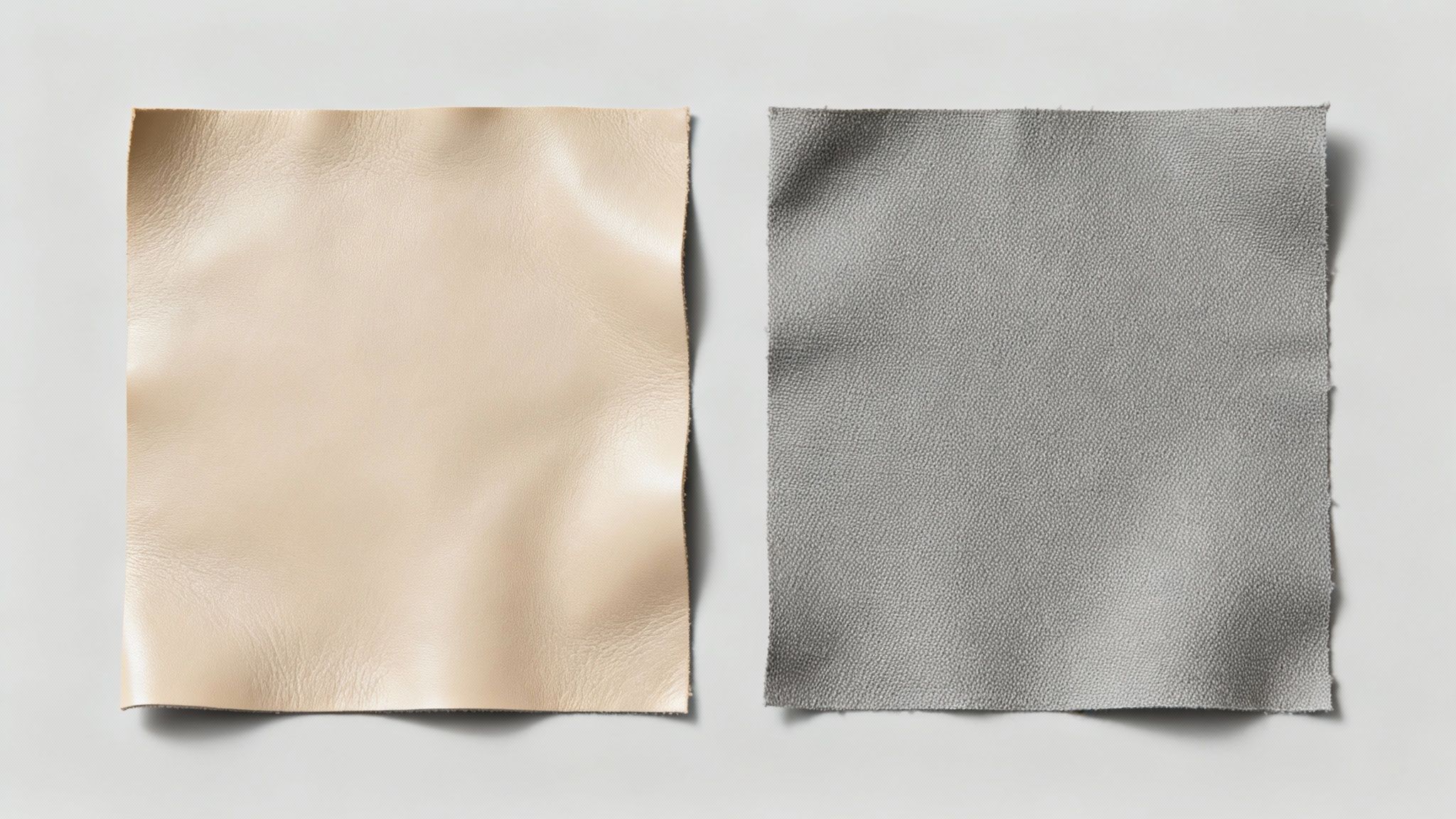 A close-up of the textured leather and interior lining of a designer handbag