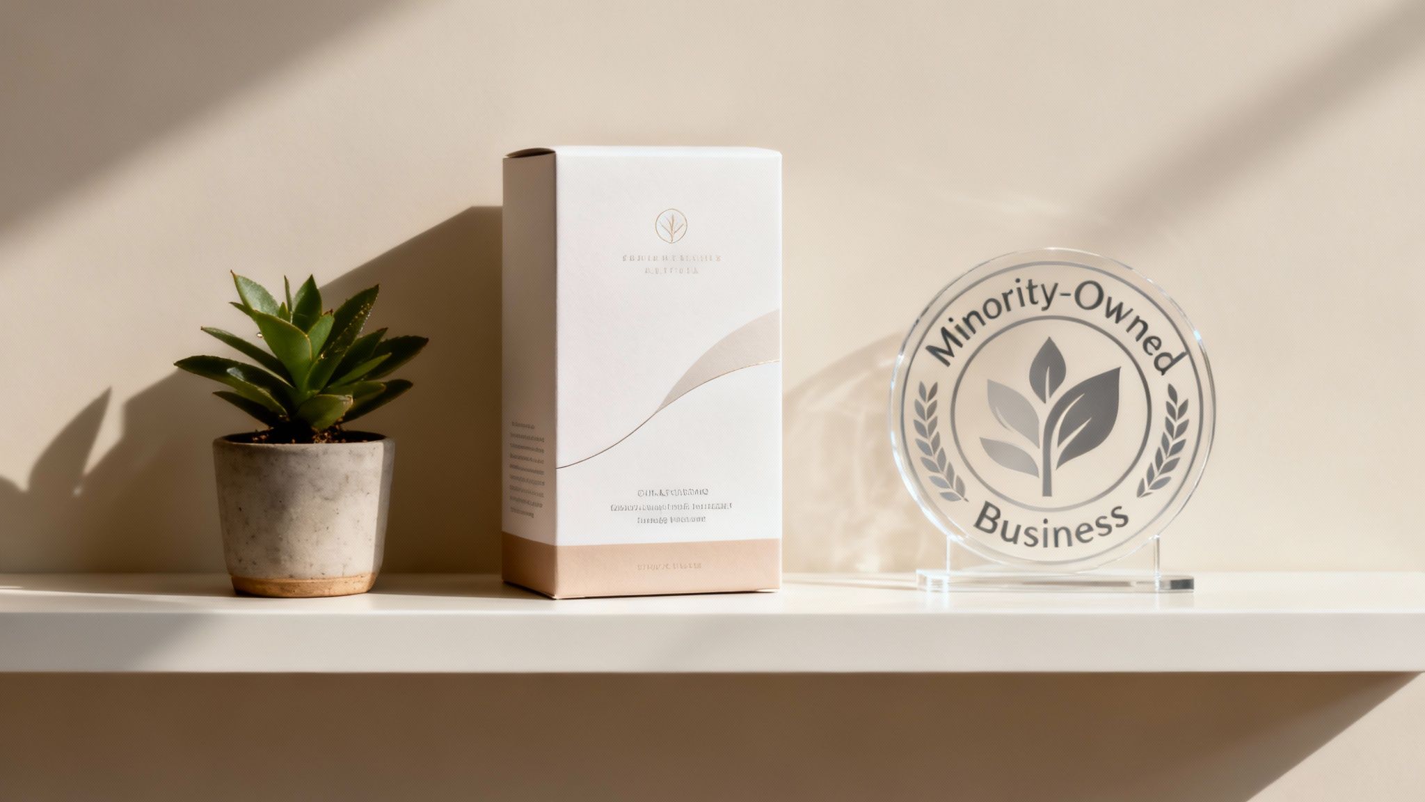 A diverse group of business professionals collaborating in a bright, modern office space.