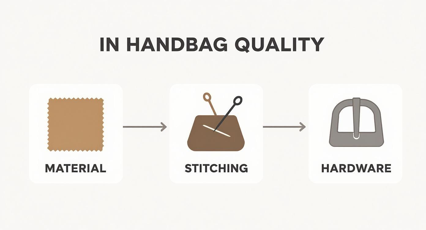 Infographic about black owned handbag companies