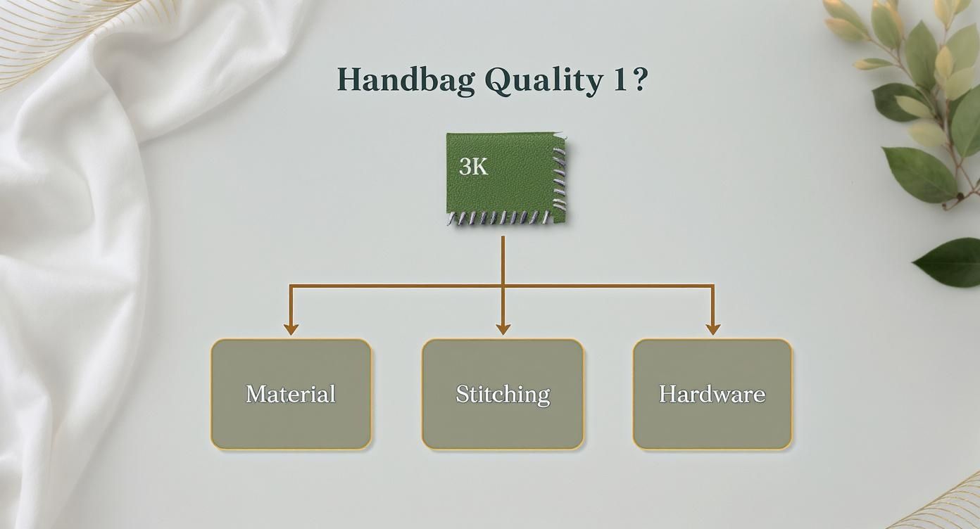 Infographic about best affordable luxury bags