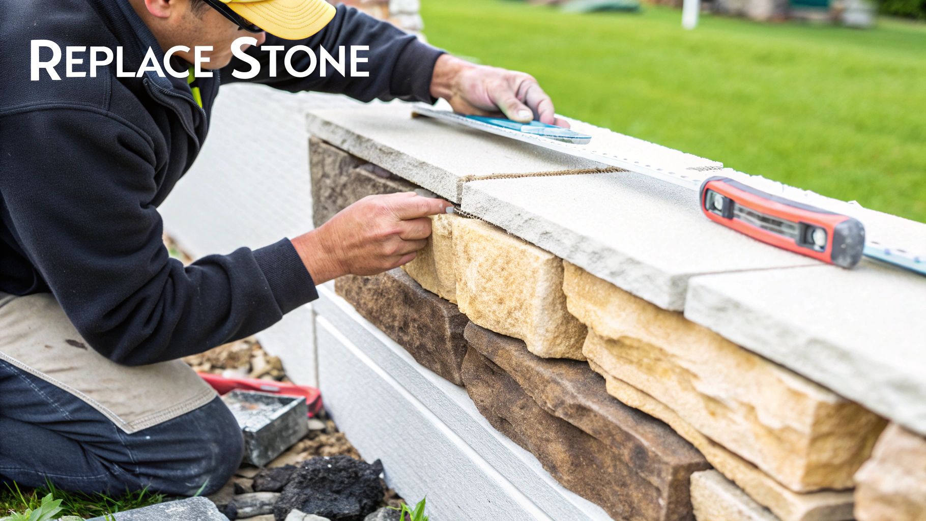 Modern Stone Veneer Tools and Techniques