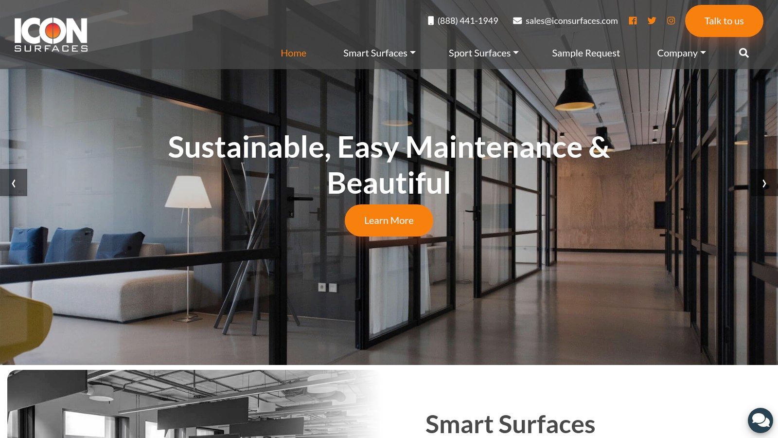 Recycled Glass Surfaces