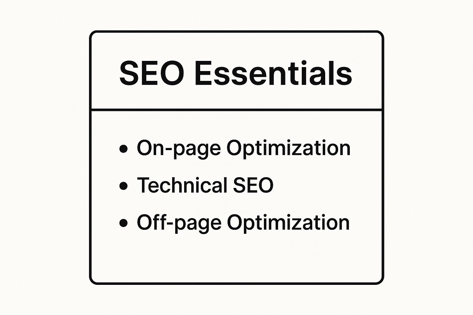 Infographic showing key data about Search Engine Optimization (SEO)