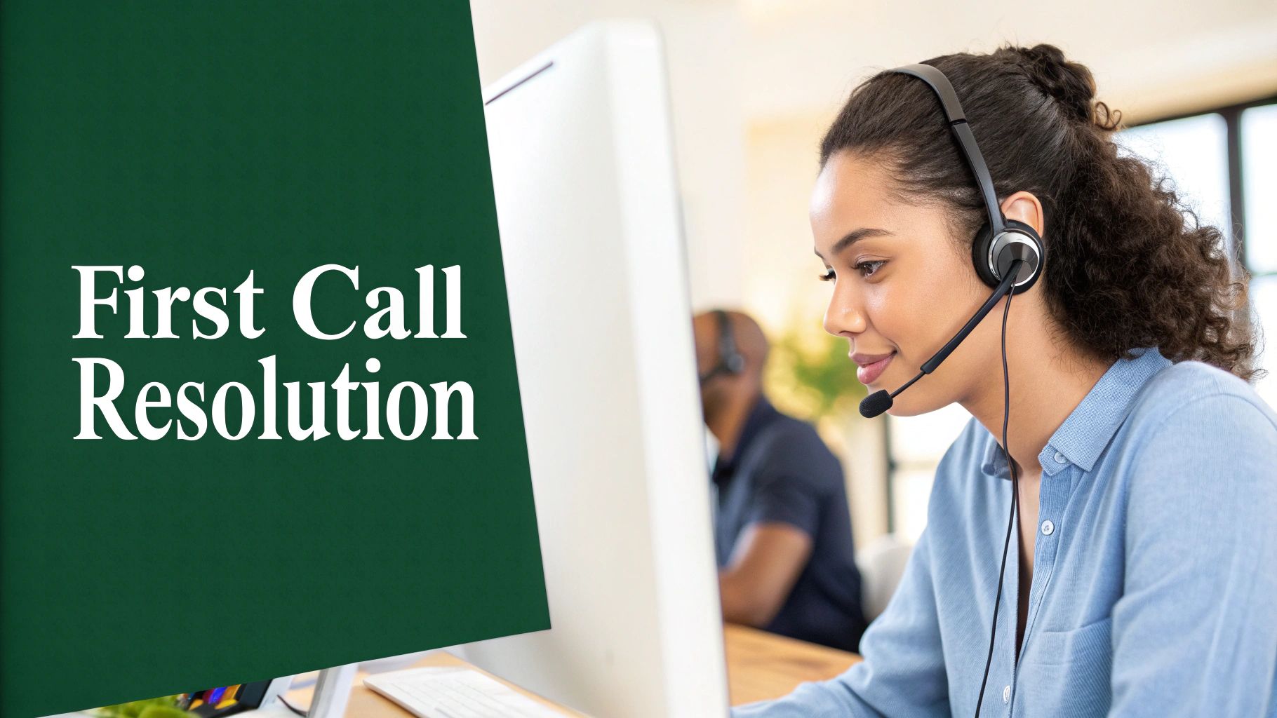 First Call Resolution (FCR)