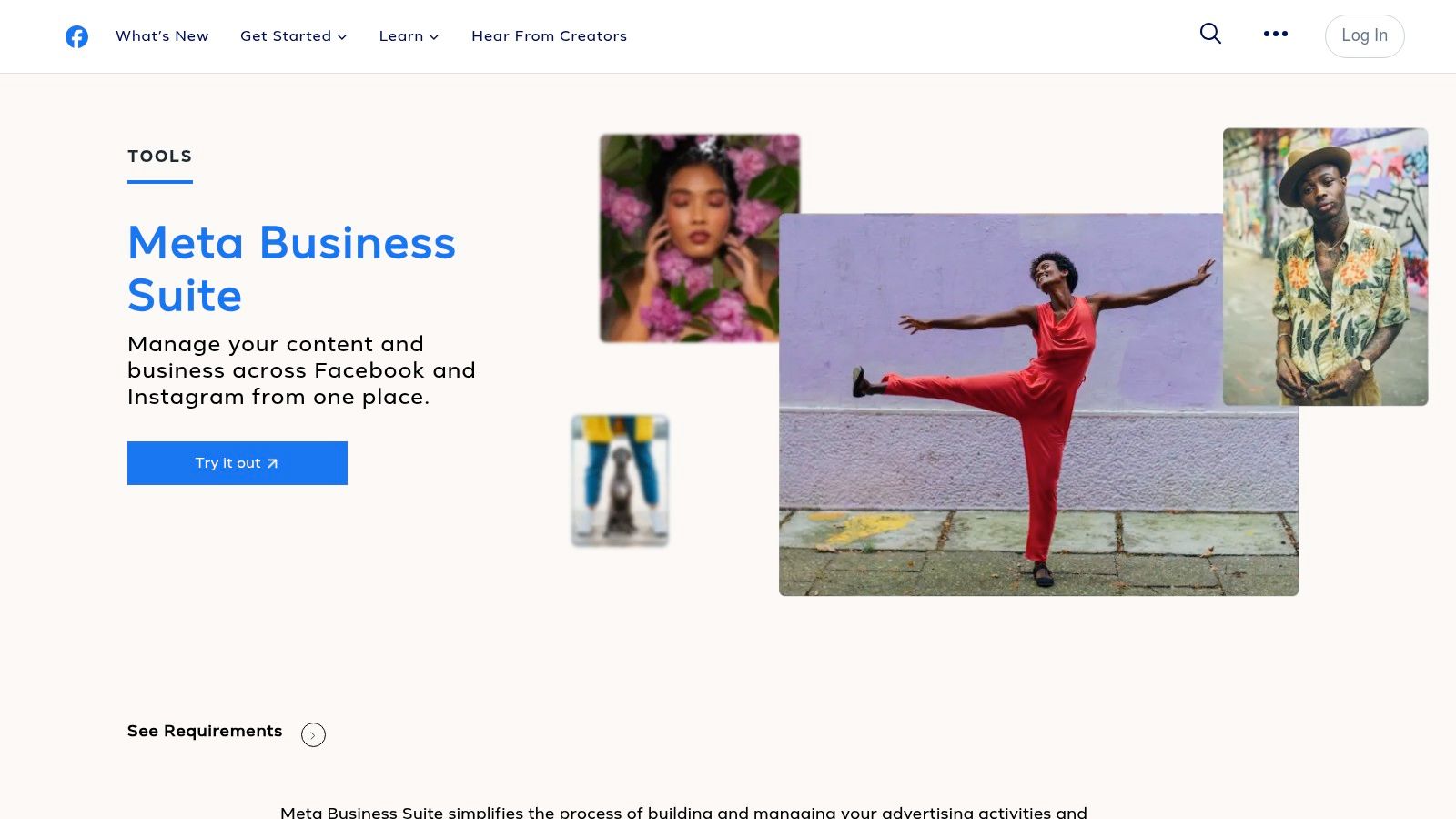 Meta Business Suite (Facebook + Instagram)