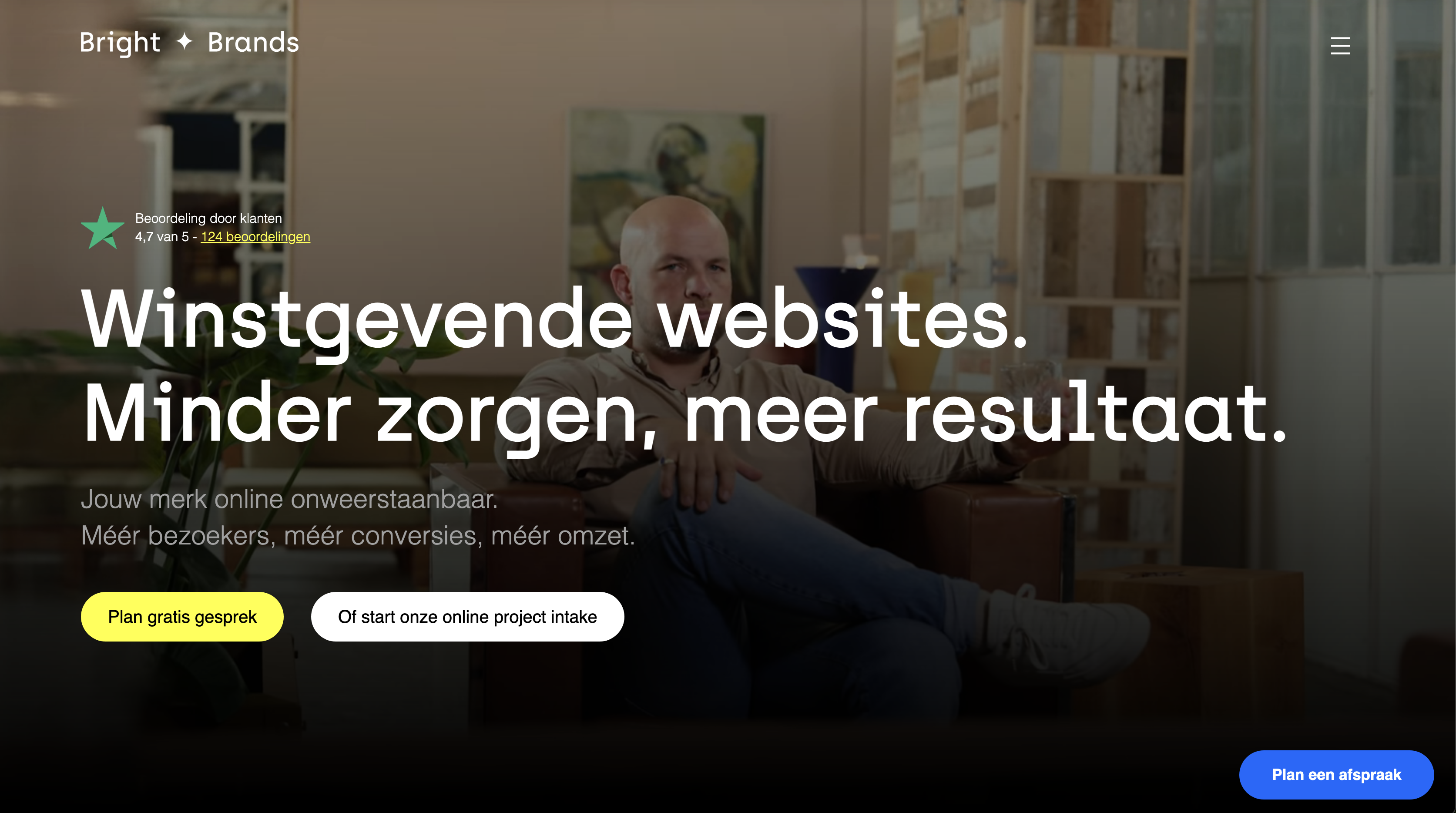 Bright Brands website