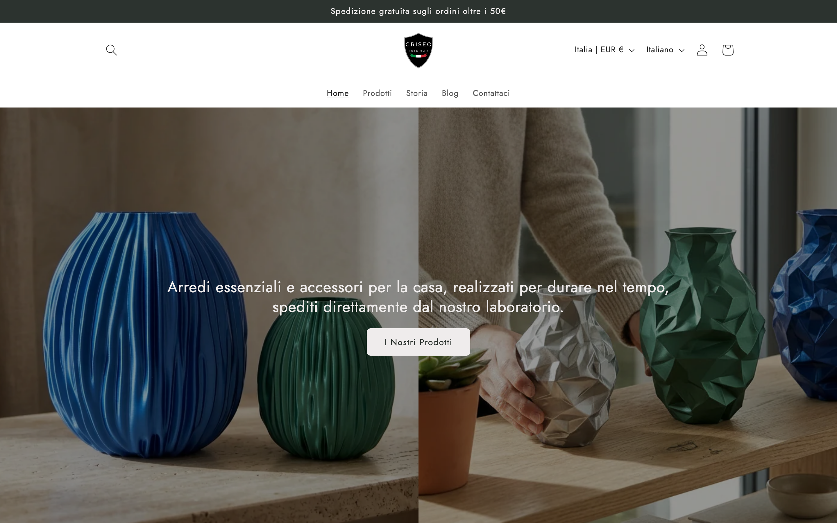 Griseo Interior website