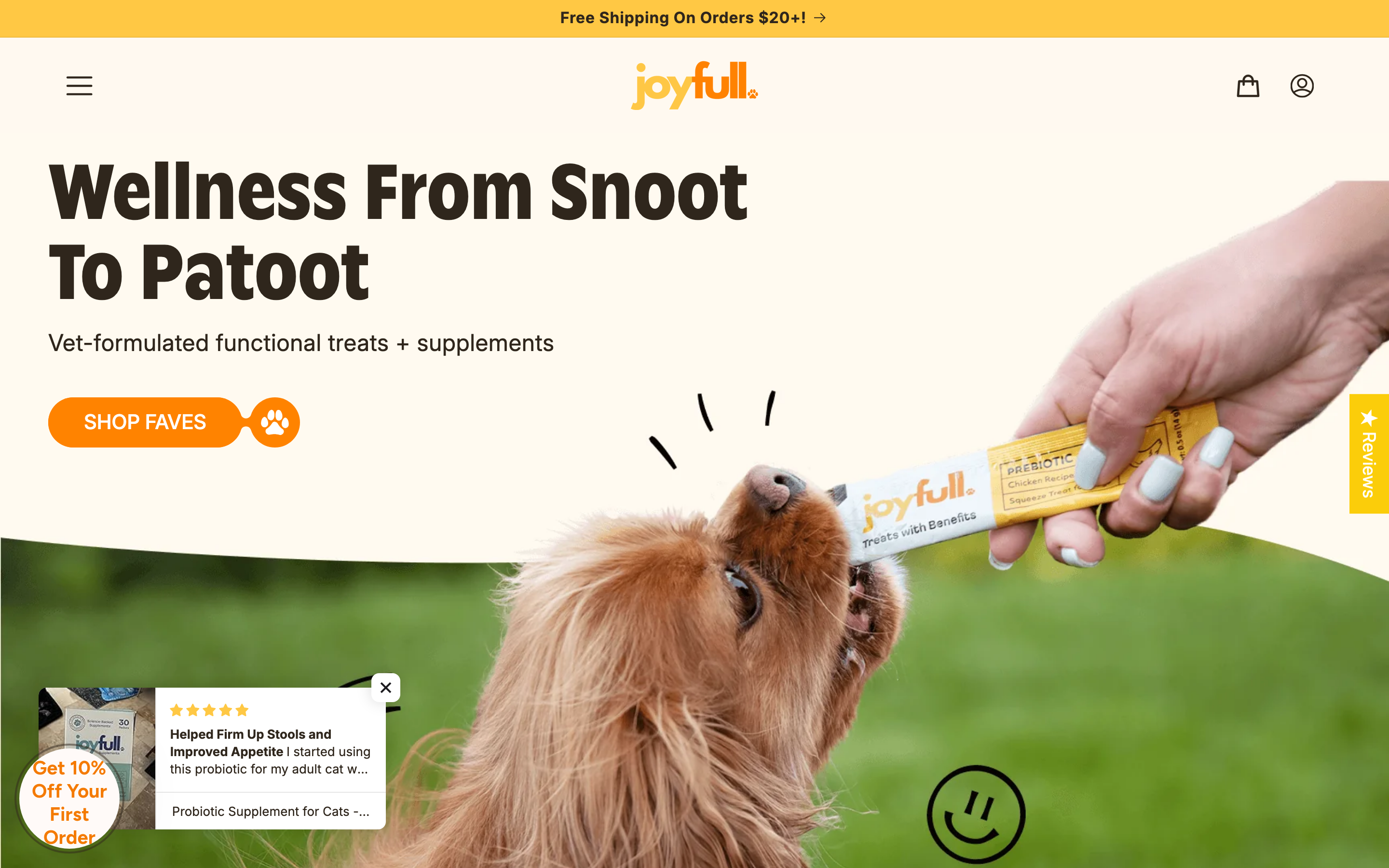 Joyfull Pet website