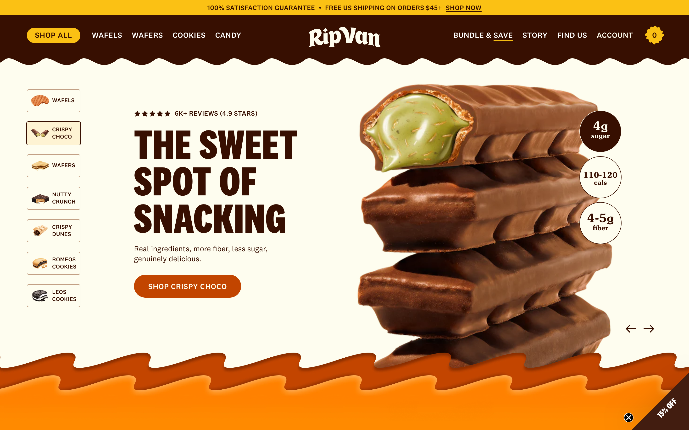 Rip Van website